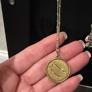 Gold Constellation Pendant Necklace